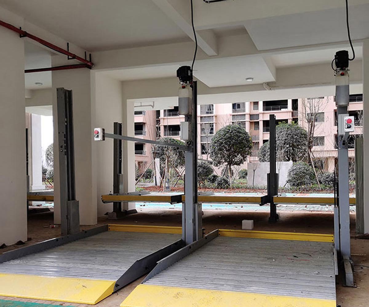 宣威PSH升降平移式機(jī)械式立體停車設(shè)備過驗(yàn)收