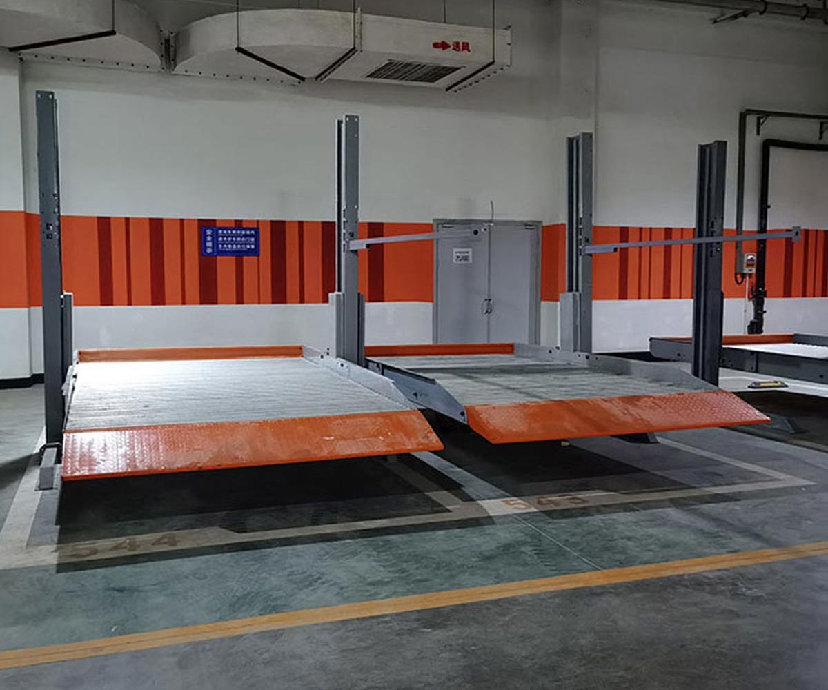 兩層簡易式立體停車場短租