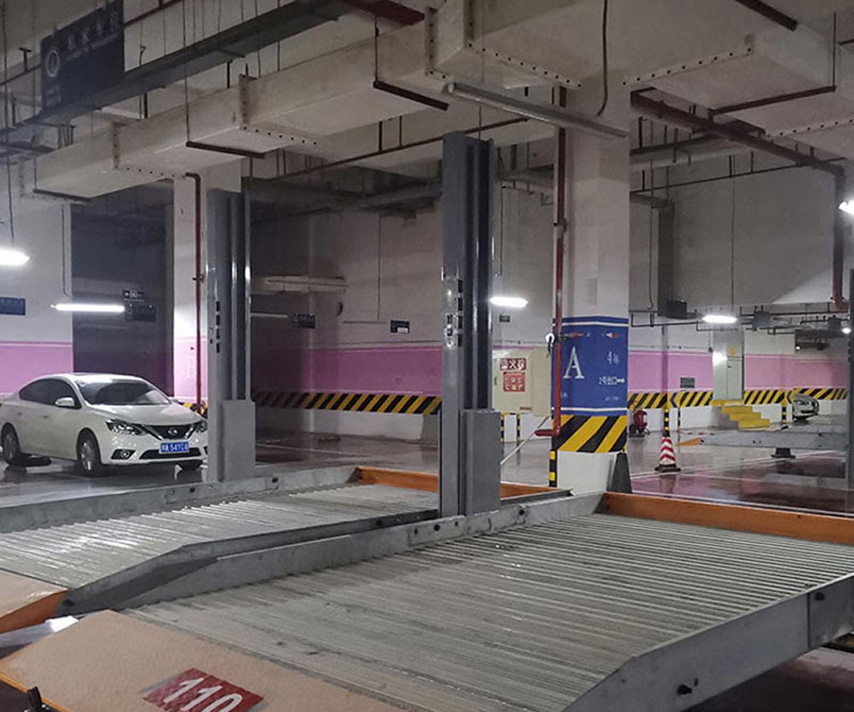 寧洱兩層簡易式機械停車位改造