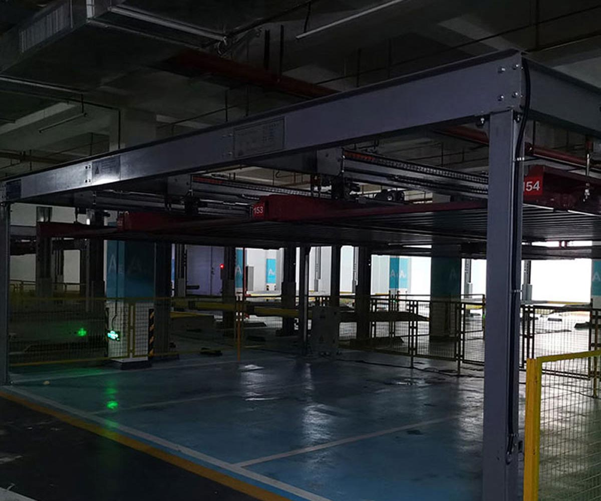 兩層升降式立體車(chē)庫(kù)停車(chē)設(shè)備出租