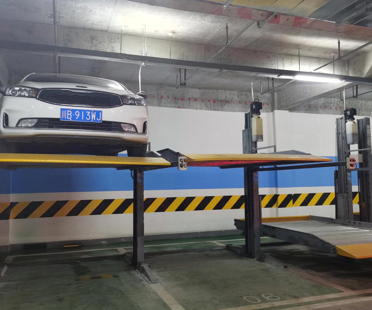 寧洱兩層簡易類機械立體停車設備二手