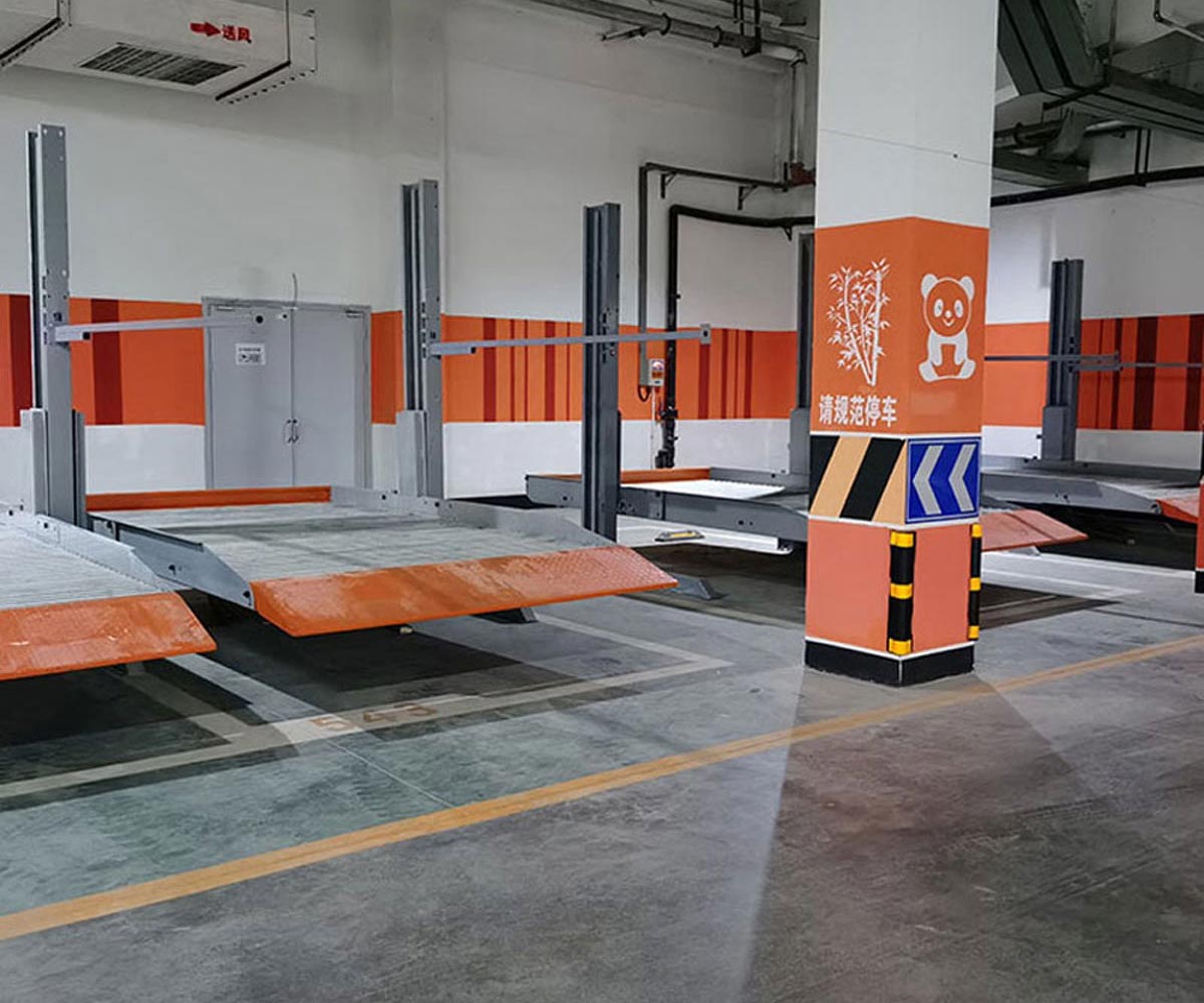 馬關(guān)二層升降橫移式停車庫二手