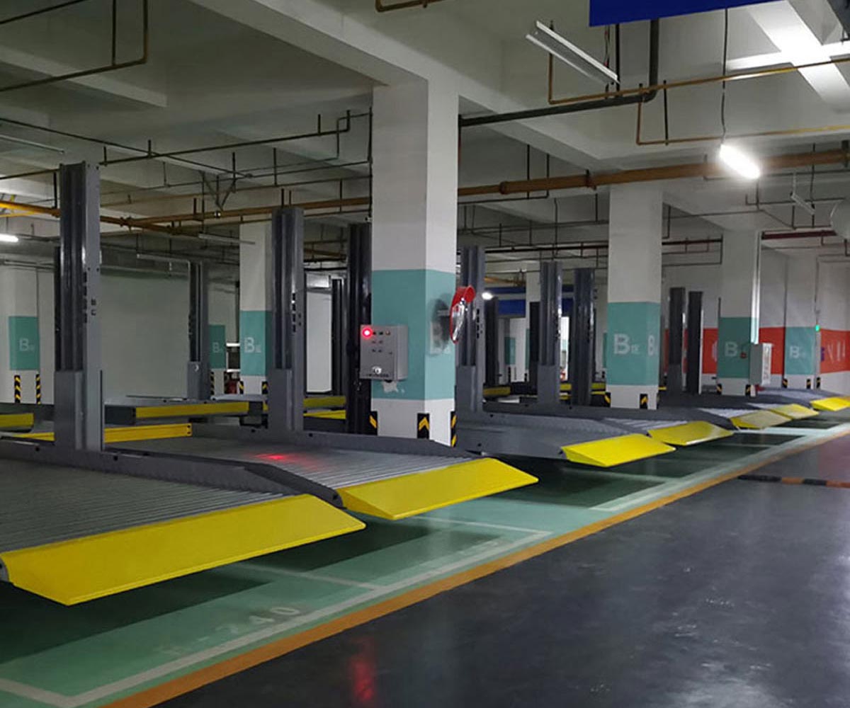 昌寧簡(jiǎn)易式立體停車位改造
