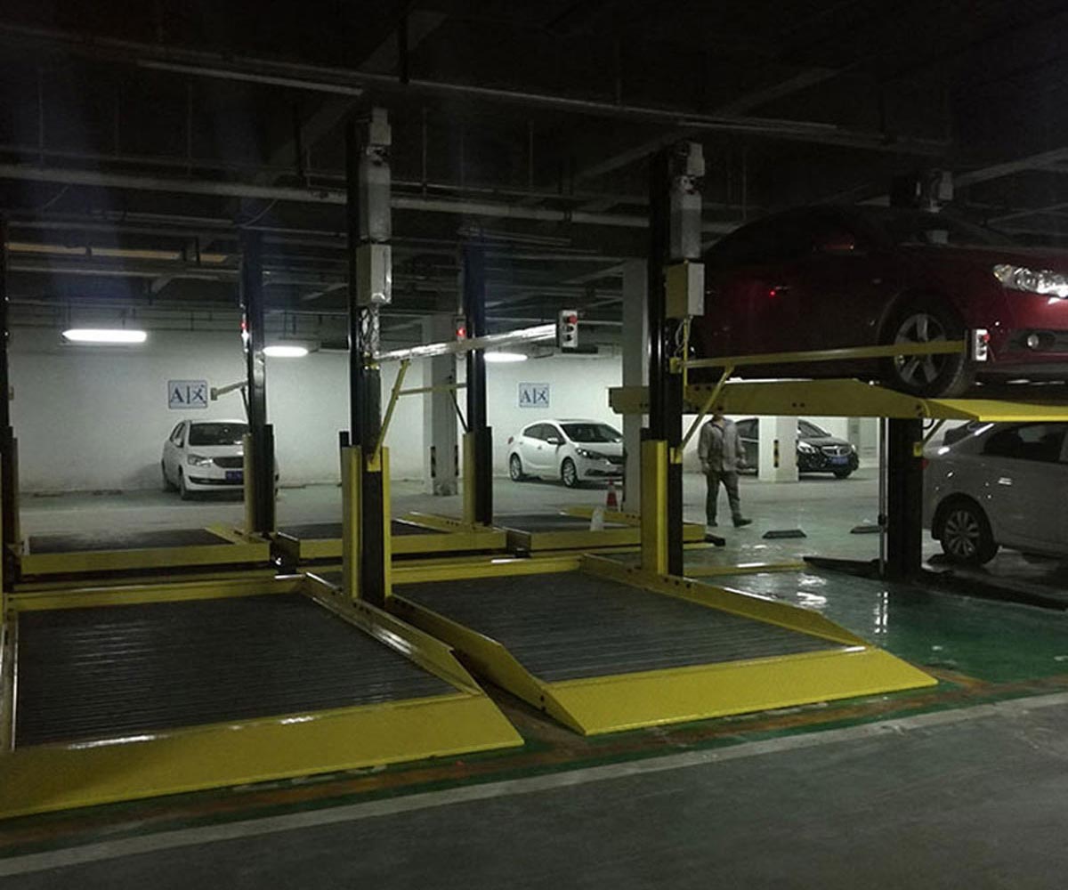 梁河兩層升降機械立體車庫出租