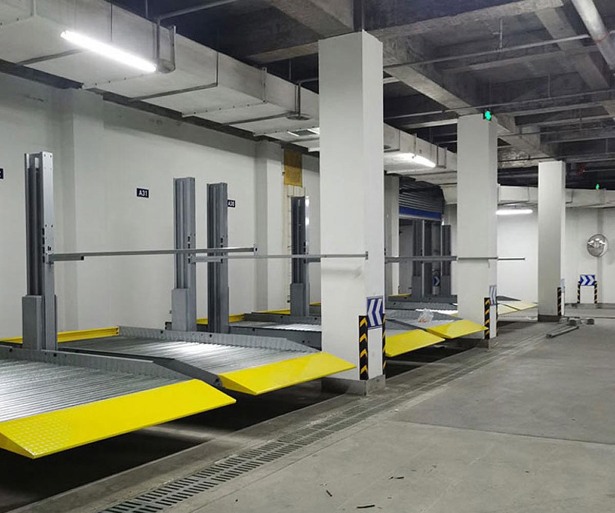 景東兩柱簡易升降立體停車位過規(guī)劃