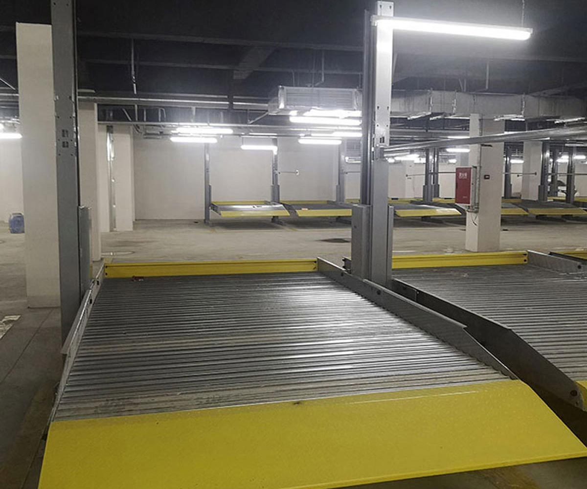 華寧二層簡易升降類立體停車出租