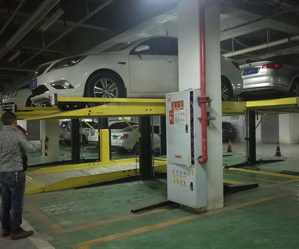 元陽兩柱簡易類立體停車場過規(guī)劃