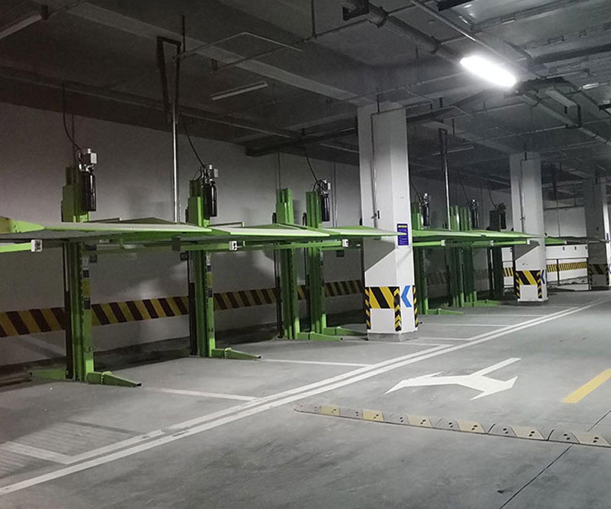 富民雙柱簡易類機械立體停車設備短租