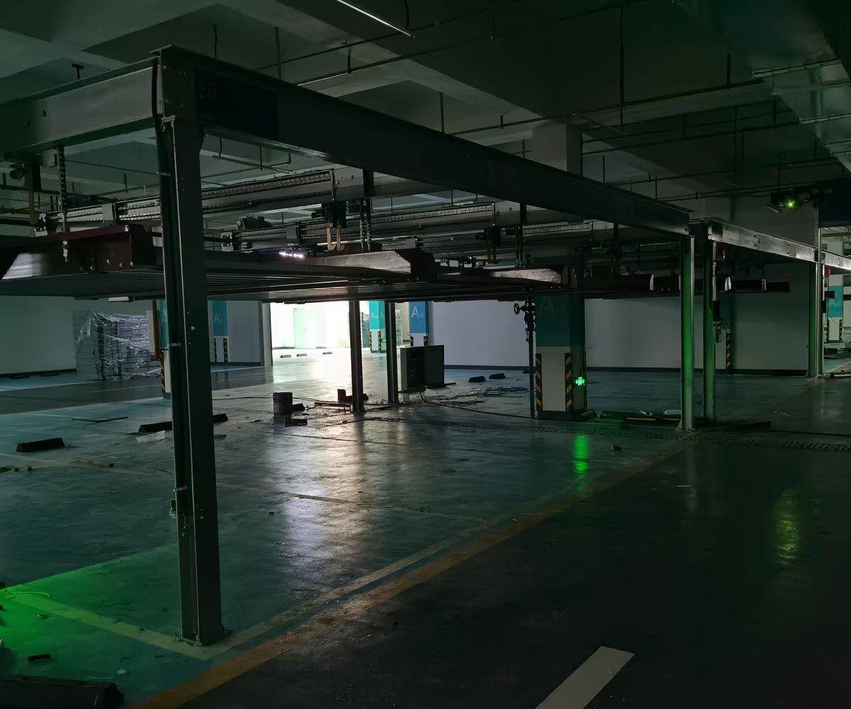 江川單柱無避讓立體停車設(shè)備