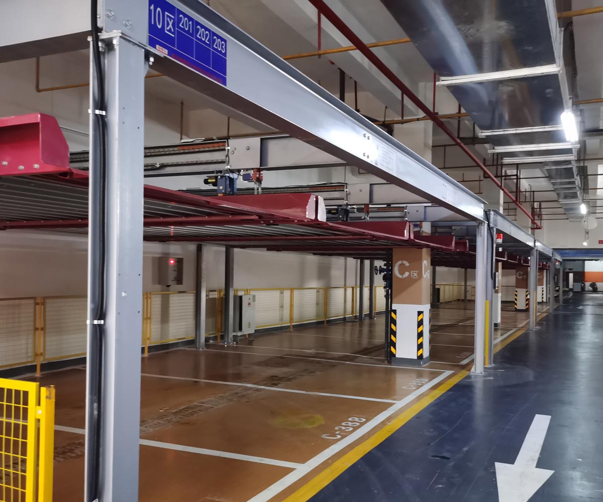羅平家庭用俯仰式簡易立體停車設(shè)備