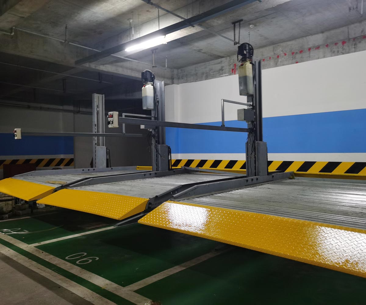 重慶簡易升降式立體車庫兩柱