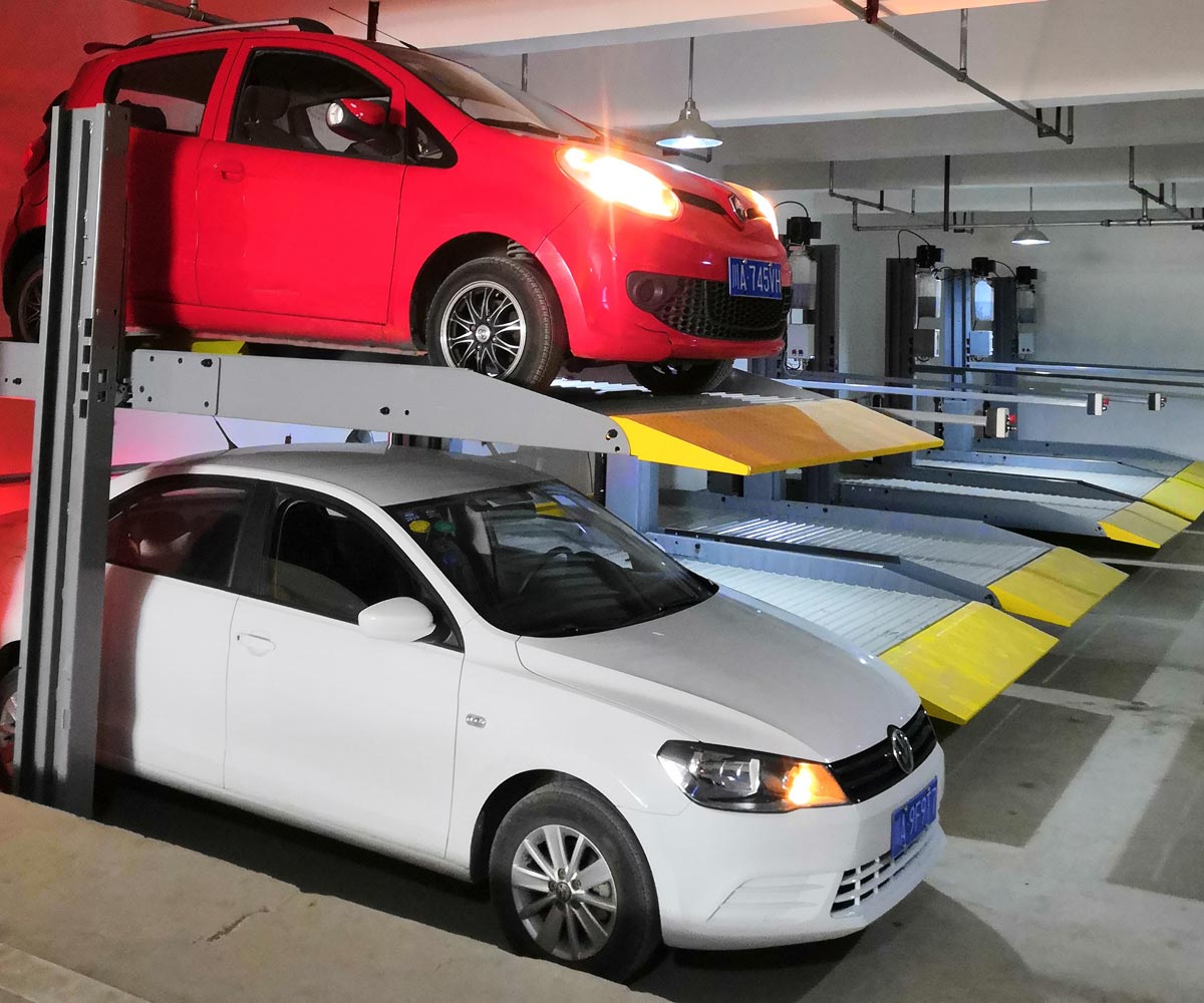 寧洱家用立體停車簡易升降立體車庫