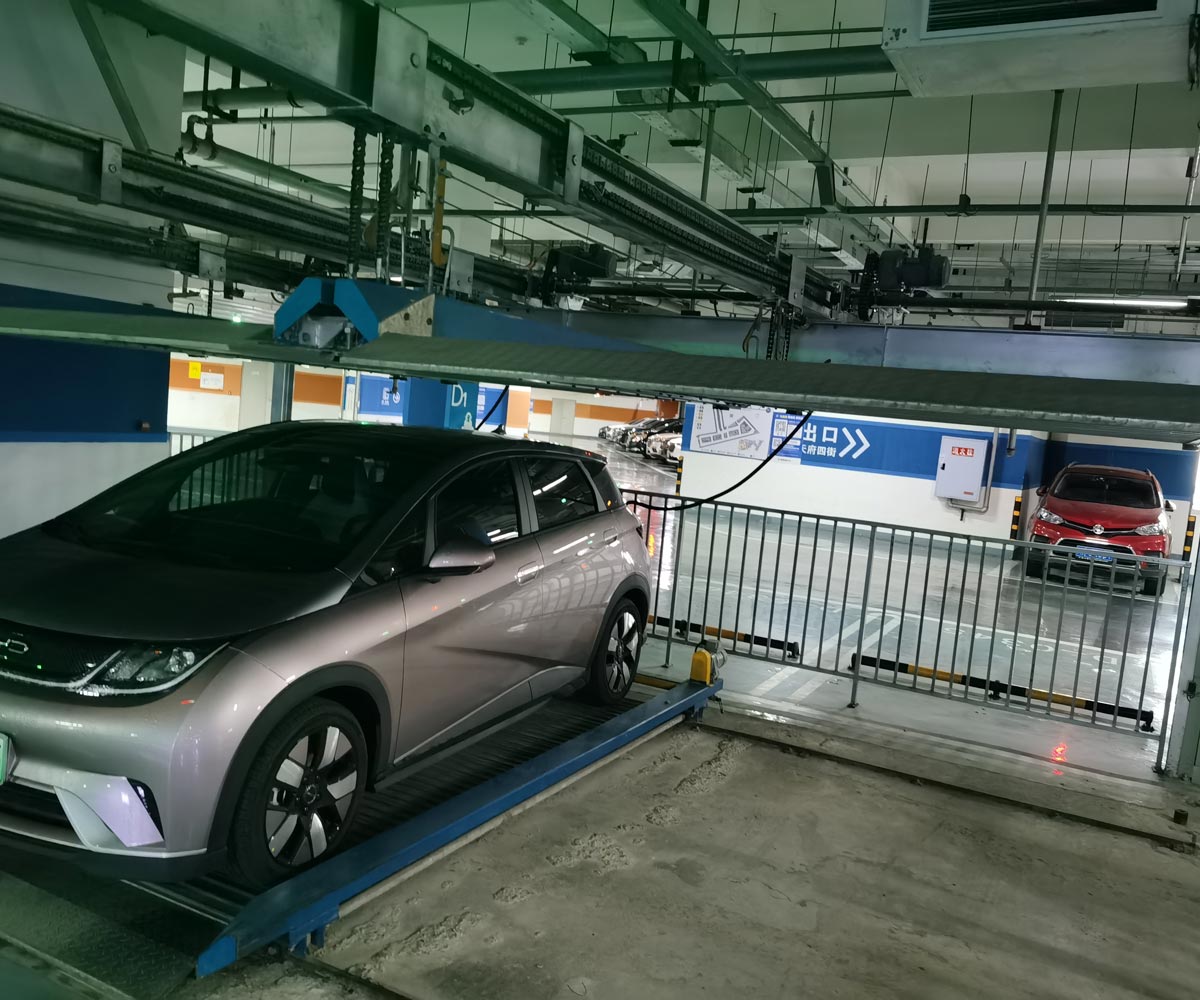 宣威七層PSH升降橫移類立體停車設(shè)備